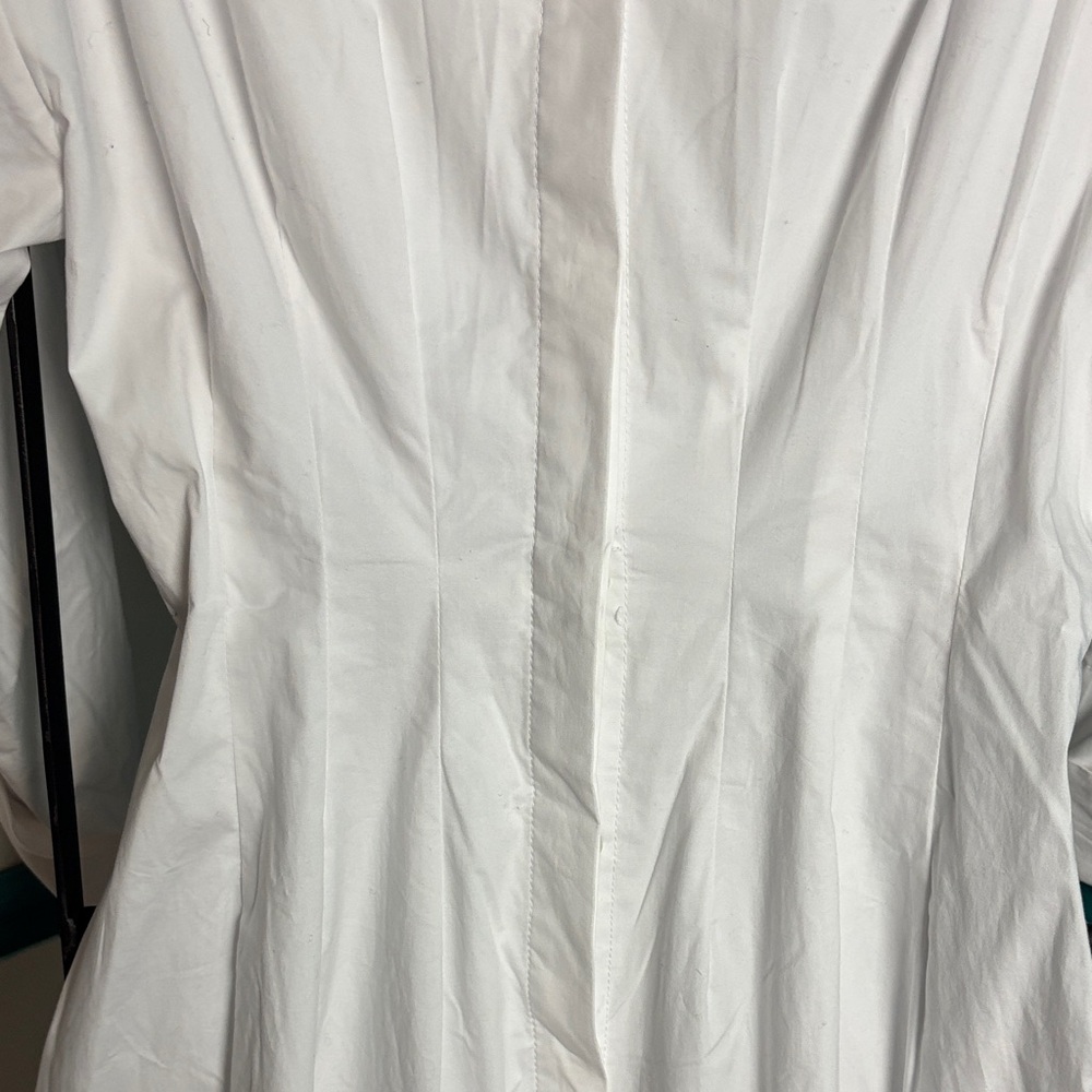 Staud Lorenza midi dress white sold out online - Picture 7 of 15